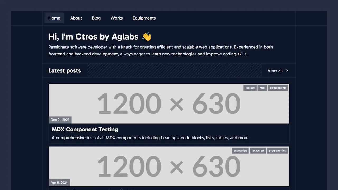 Thumbnail for project Ctros