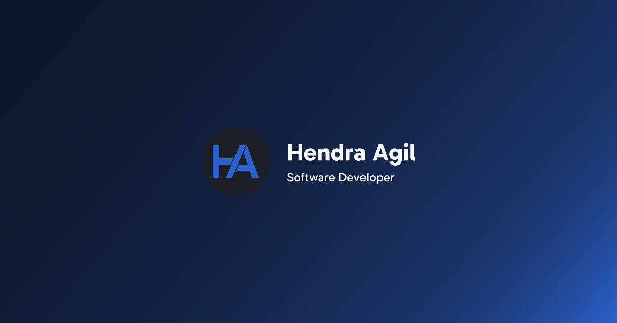 Hendra Agil